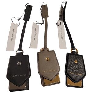 Marc Jacobs Leather Luggage Handbag Shad Hang Tag